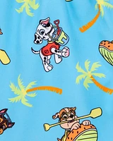 Toddler 2-Piece PAW Patrol Rashguard & Swim Trunk Set