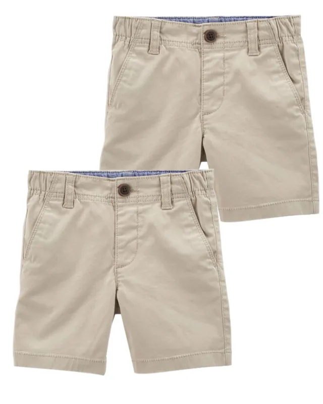 Carters Oshkosh Stretch Twill Shorts