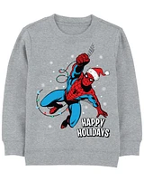 Kid Spider-Man Christmas Pullover