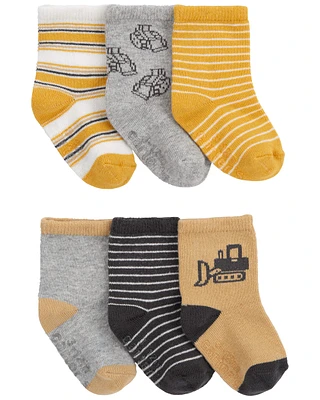 6-Pack Construction Socks