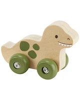 Toddler Wooden Dinosaur Push Toy