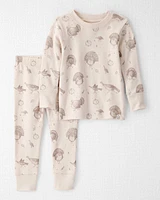 Baby Organic Cotton Pyjamas Autumn Grove Print