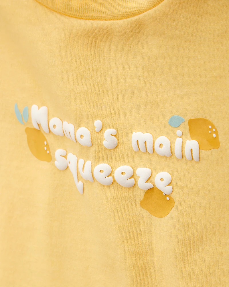 Toddler Girl Mama's Main Graphic Tee