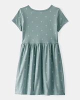 Kid Heart Print Dress