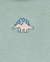 Baby 5-Pack Dinosaur Short-Sleeve Cotton Bodysuits
