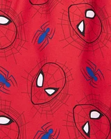 Kid 2-Piece Spider-Man Rashguard & Swim Trunk Set