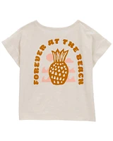 Kid Pineapple Pocket Tee