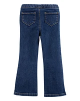 Toddler Flare Pull-On Denim Jeans