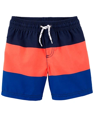 Toddler Colourblock Swim Trunks