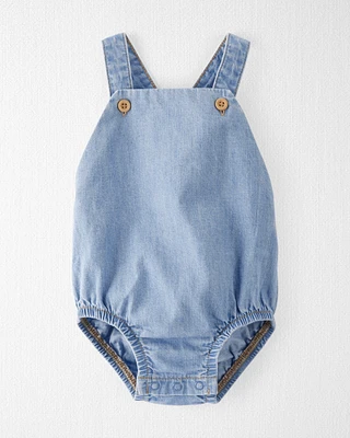 Baby Organic Cotton Chambray Bubble