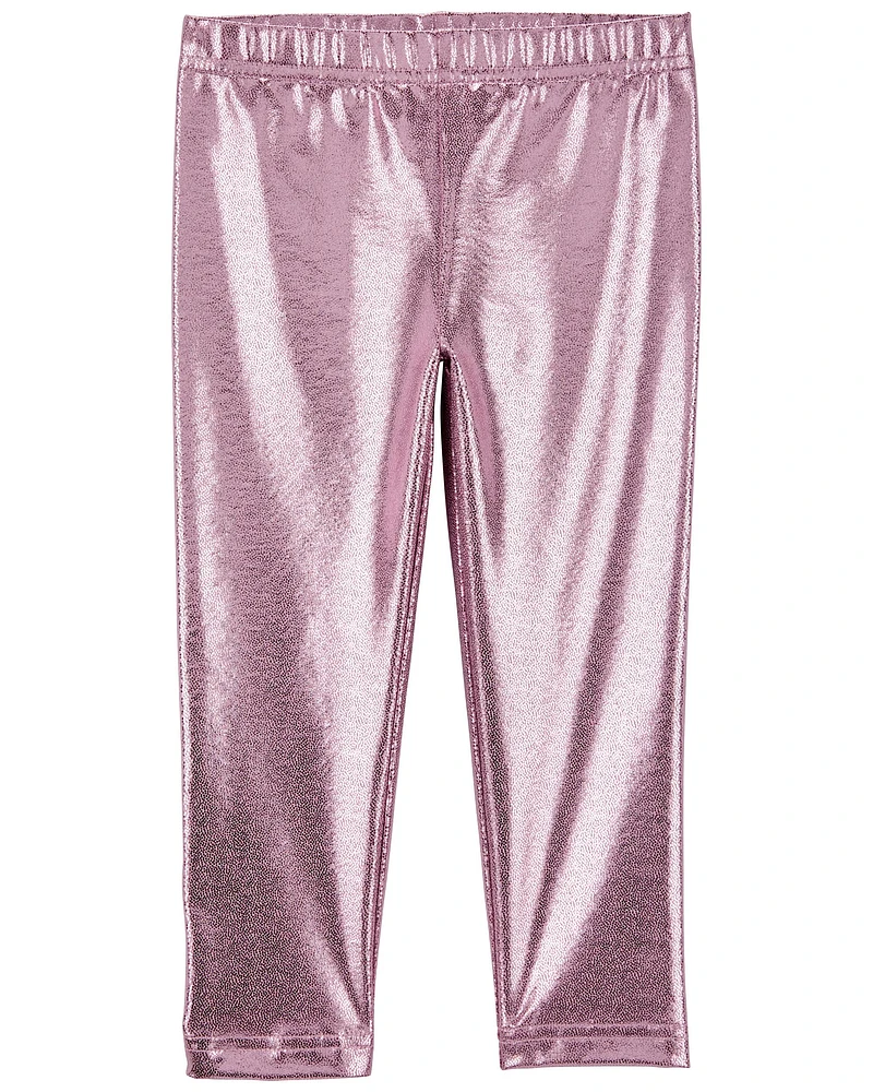 Toddler Metallic Leggings