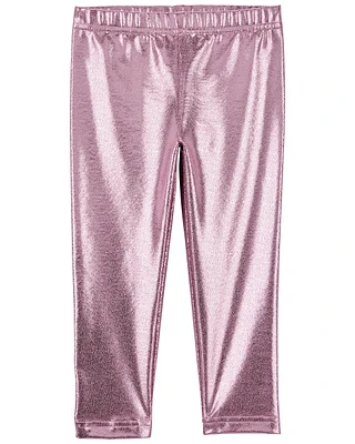 Toddler Metallic Leggings