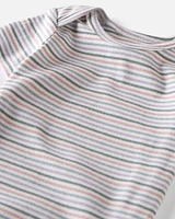 Baby 3-Pack Organic Cotton Rib Bodysuits