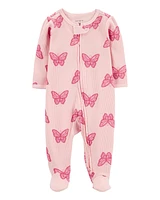 Baby Butterfly 2-Way Zip Thermal Sleeper