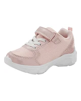 Toddler Glitter Light Up Sneakers - Pink