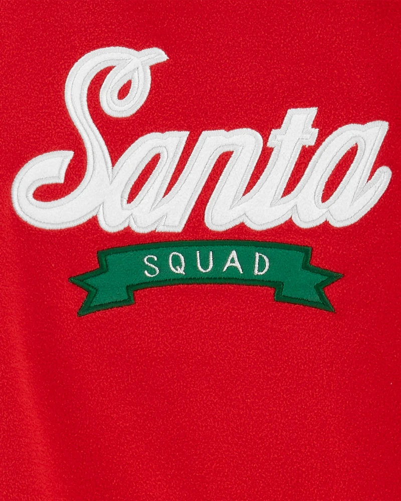2-Piece Santa Squad Fleece Pyjamas