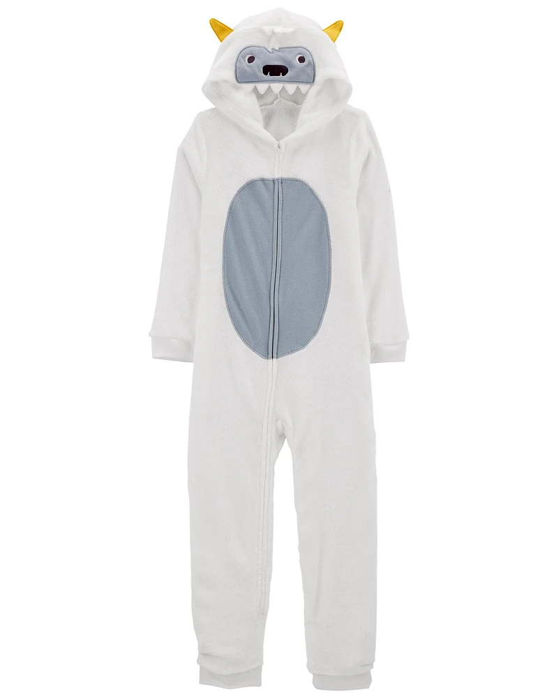 Kid Abominable Snowman Fleece Pyjama