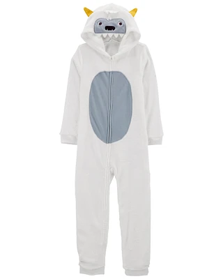 Kid Abominable Snowman Fleece Pyjama