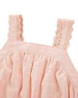 Baby 3-Piece Lace Trim Outfit Set