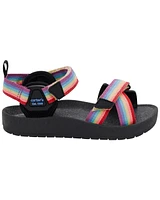 Toddler Rainbow Hook & Loop Sandals