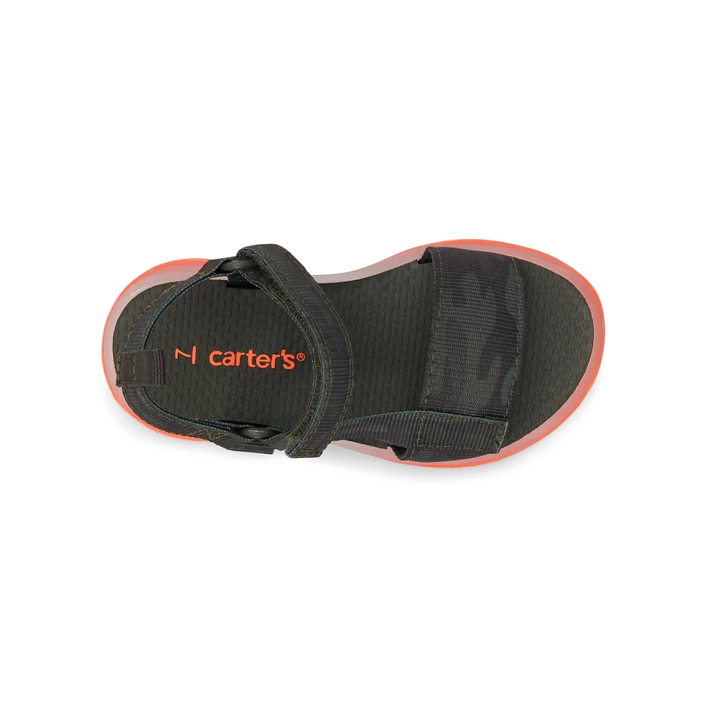 Camo Light-Up Sandals