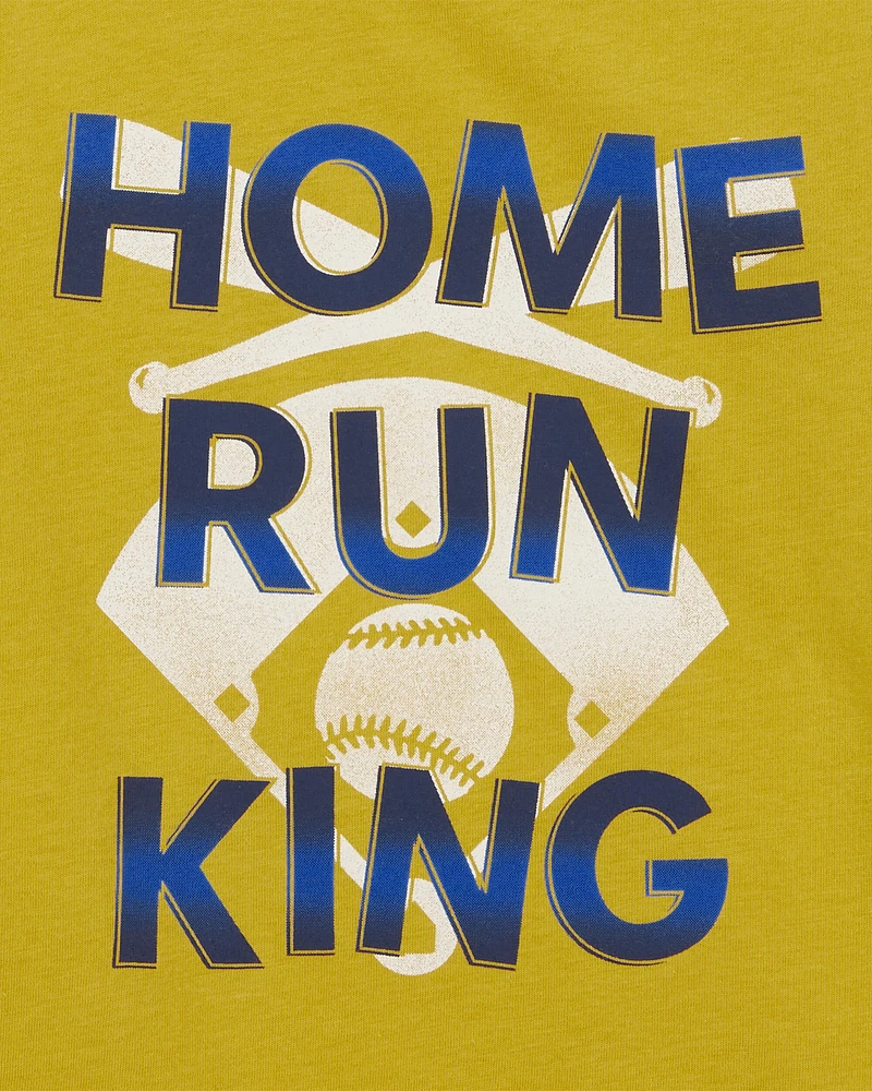 Home Run King Graphic Tee