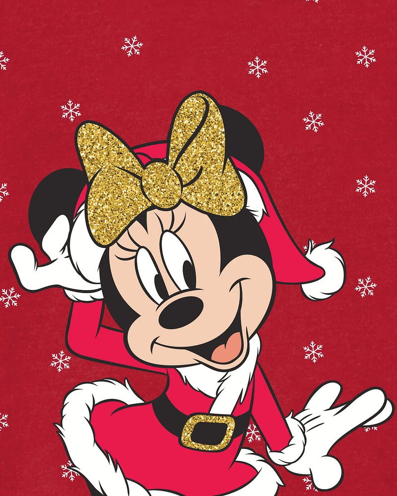 Kid Minnie Mouse Christmas Pullover