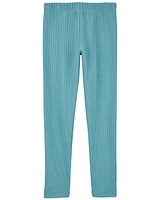 Kid Cozy Ribbed Leggings