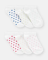 Kid 6-Pack No-Show Socks