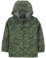 Baby Dino Print Jacket