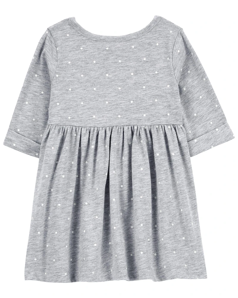 Baby Heart Jersey Dress