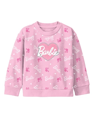 Kid Barbie Pullover - Pink