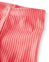 Baby Organic Cotton Ribbed Pedal Shorts