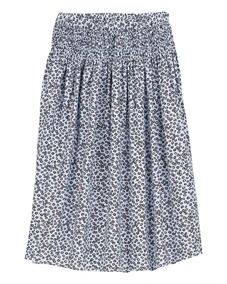Kid Floral Maxi Skirt