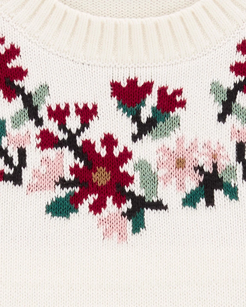 Kid Holiday Cotton Sweater