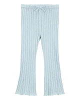 Toddler Sweater Knit Pull-On Flare Pants