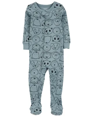 Boys 1-Piece Footed Pyjama