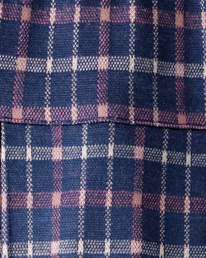 Kid Plaid Pull-On Skort
