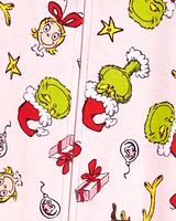 Baby 1-Piece Christmas Grinch 100% Cotton Footie Pyjamas