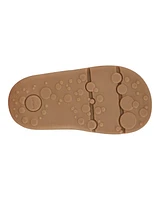Baby  Every Step® First Walker Woven Flower Accent Sandals - Beige