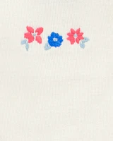 Baby 3-Piece Floral Little Diaper Cover Set