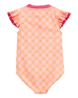 Toddler Disney© Moana 1-Piece Swimsuit - Orange