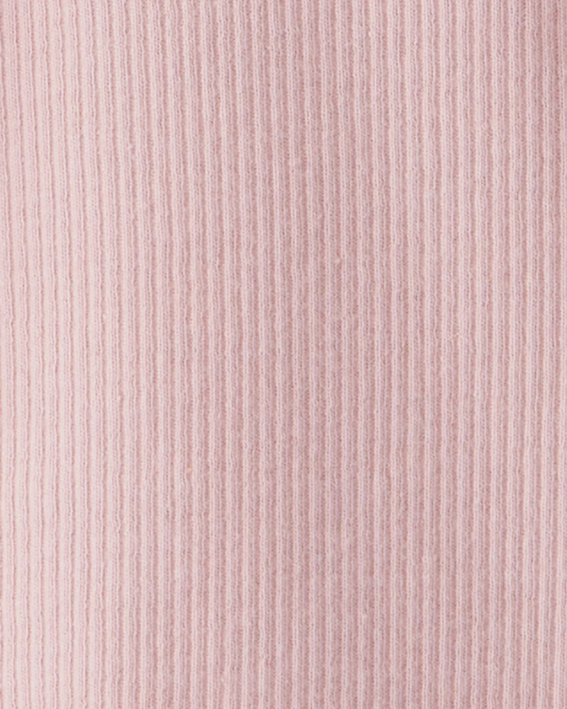 Baby Girl 3-Pack Organic Cotton Ribbed Tees
