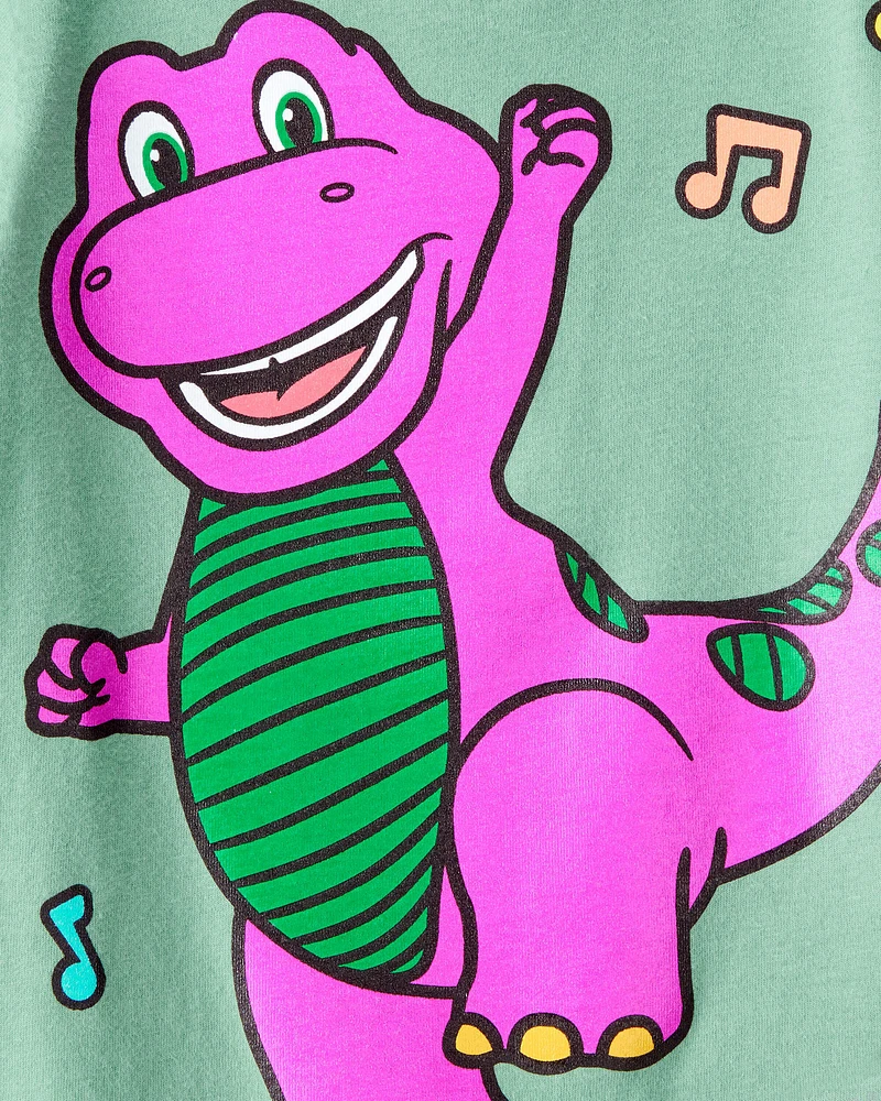 Toddler Barney Short-Sleeve Graphic Tee - Green