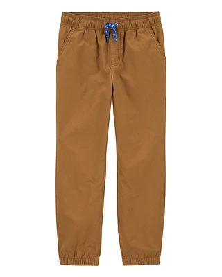 Kid Pull-On Poplin Pants