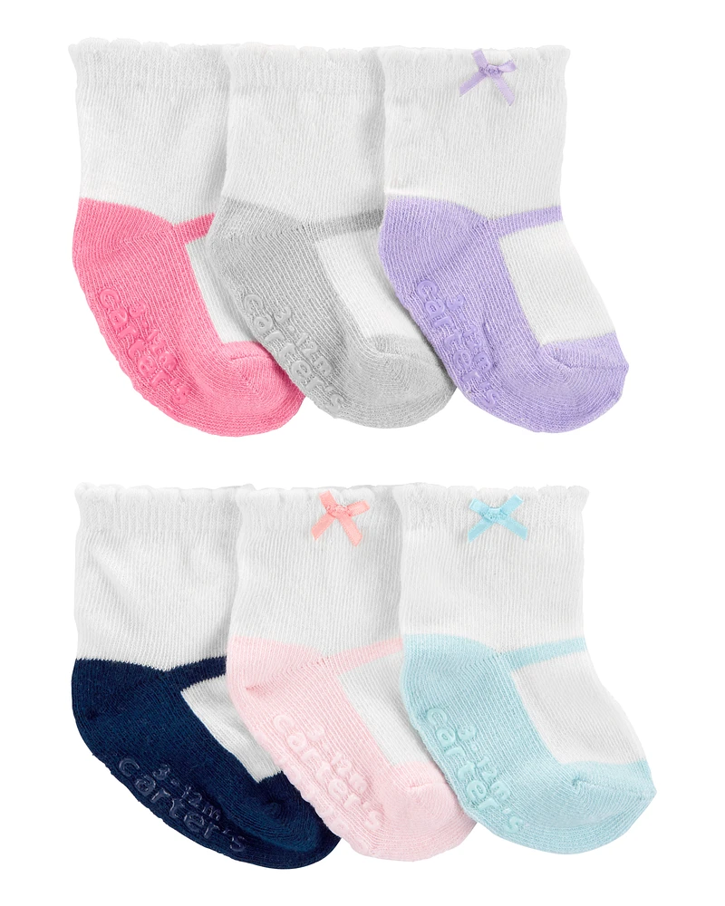 Baby 6-Pack Ballet Booties