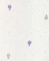 Baby Air Balloon 2-Way Zipper Textured Sleeper