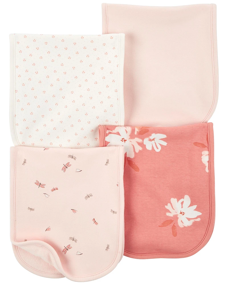 4-Pack Burp Cloths