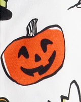 Toddler 1-Piece Halloween 100% Snug Fit Cotton Footie Pyjamas