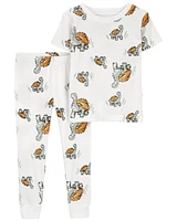 Toddler 2-Piece Turtle 100% Snug Fit Cotton Pyjamas